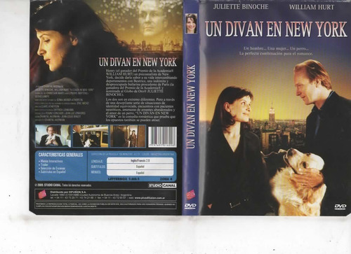 Un Diván En New York - Dvd Original - Buen Estado