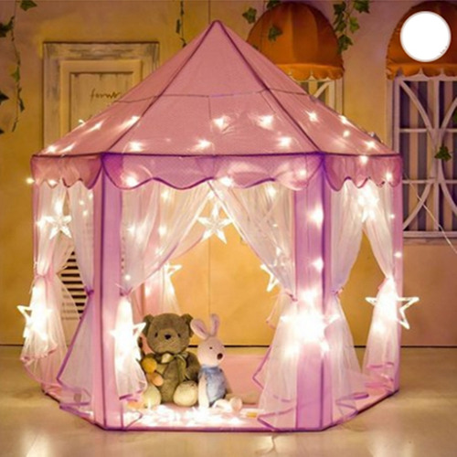Castillo Carpa Princesa Rosa Nina Casa Plegable 140x135