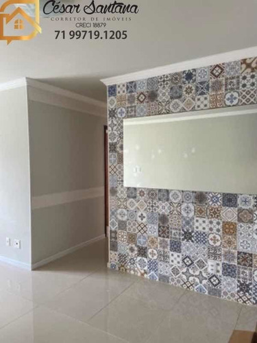 Imagem 8 de 12 de Alugo Apartamento Reformado 3/4 Sendo (01 Suíte) Varanda Gourmet - Rio Vermelho Ap02309