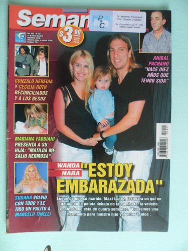 Revista Semanario / 2010 / Wanda Nara Nannis Del Potro