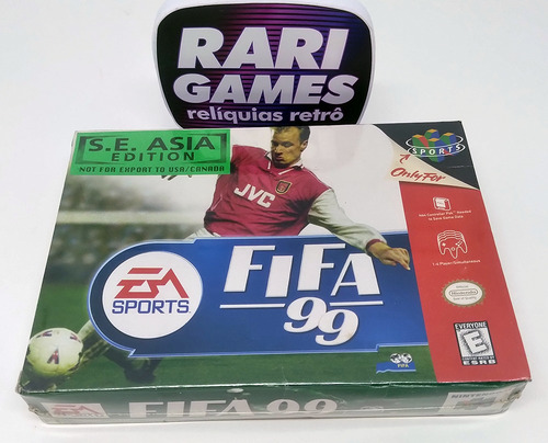 Fifa 99 - Nintendo 64 N64 - Lacrado