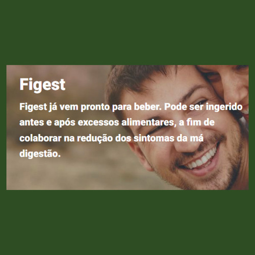 Kit C3 Figest Suplemento Líquido Matinal Biofhitus Menta