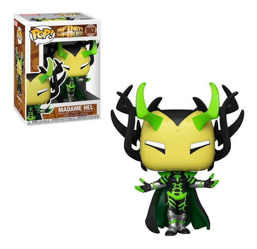 Imagen 2 de 3 de Funko Pop Marvel Infinity Warps - Madame Hel