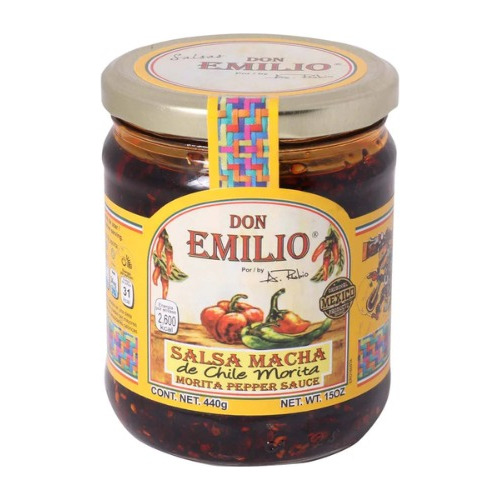 Salsa Macha Don Emilio Chile Morita 440 G