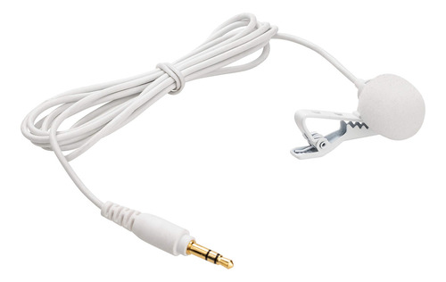 Mini Micrófono Saramonic Cable Aux 4.1 3.5mm -blanco