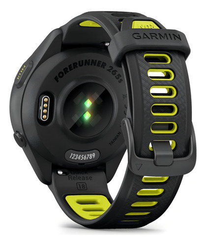 Relógio Garmin Forerunner 265s Sport - Amoled - Preto - Gps Preto Preto Preto