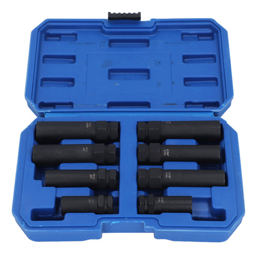 Conjunto De Chaves Lug Nut, 8 Peças, Soquete De 5/8 A 45/64