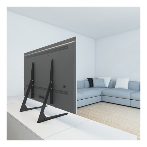 Suporte Multivisão STAND100 de mesa para TV/Monitor de 32" até 65" preto