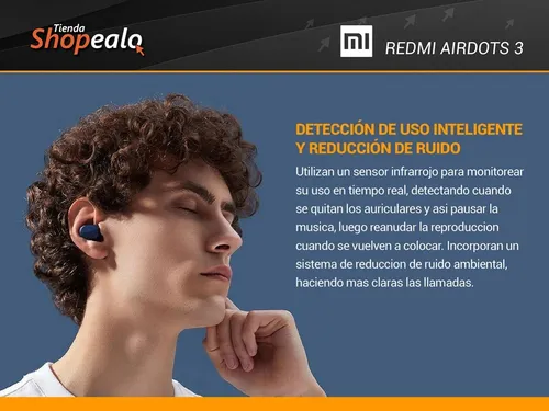 Auriculares Inalambricos Bluetooth In-Ear Xiaomi Redmi Airdots 3 Azul