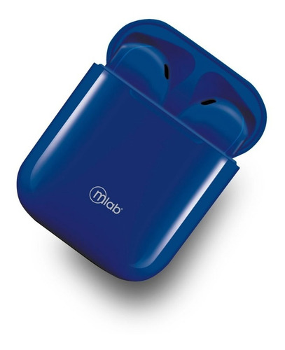 Audífonos Bluetooth In Ear Just Fly Inalámbricos Azul Mlab