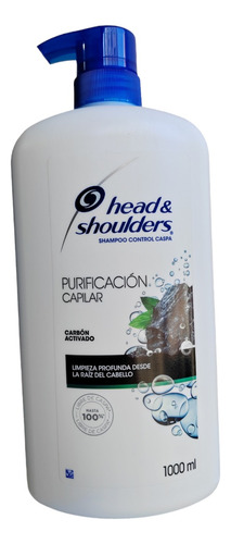 Shampoo Head & Shoulders Carbon Activado 1 Litro
