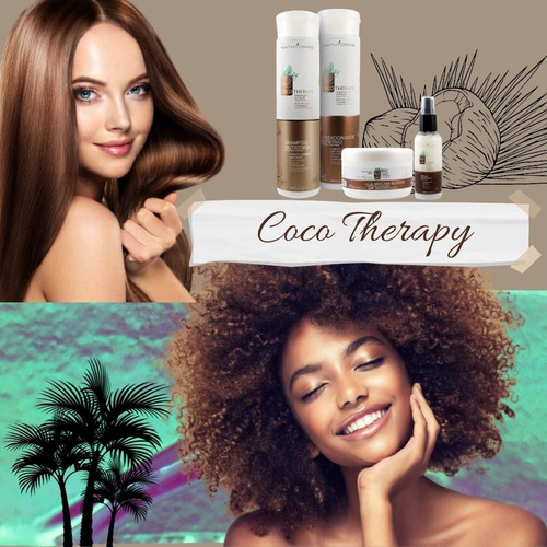 Shampoo Nutritivo Coco Therapy Nathydras 340ml