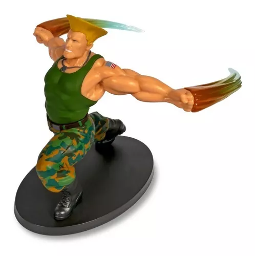 Guile Street Fighter 10 Cm Coronel Exercito Americano