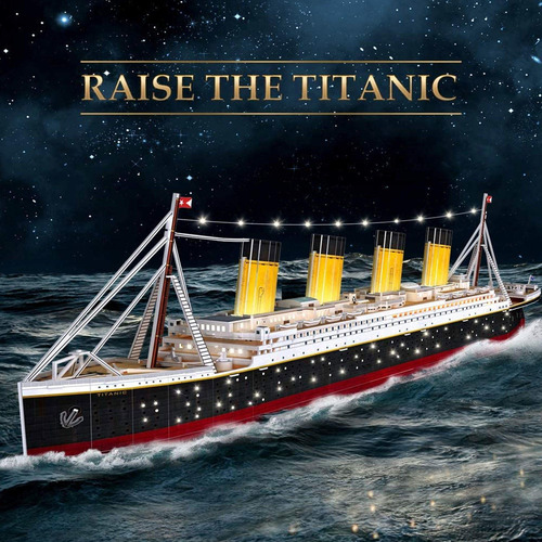 Titanic Con Luz Led
