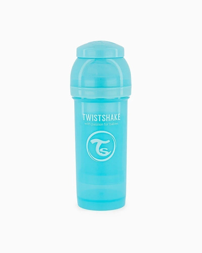 Imagen 2 de 3 de Mamadera Anti-cólico Twistshake 260ml - Azul