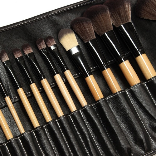 Set De Pinceles De Maquillaje Profesional (24 Piezas)
