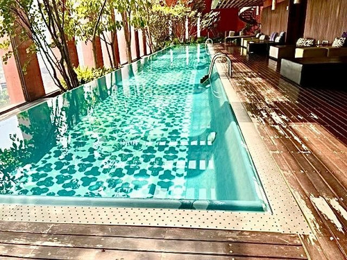 Reforma, Se Vende Departamento De 100m2, Sala-comedor, Cocina Integral, Área De Lavado, 1 Amplia Habitación, 2 Terrazas Con Vista Al Monumento A La Revolución. Vigilancia 24 Horas. En Áreas Comunes C