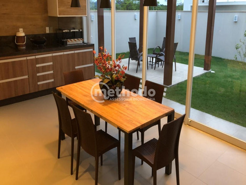 Tamboré - Jaguariúna. Casa Novinha, Térrea Com 233 M² De Construção, Condomínio De Alto Padrão, Com Toda Comodidade - Ca00861 - 68211041