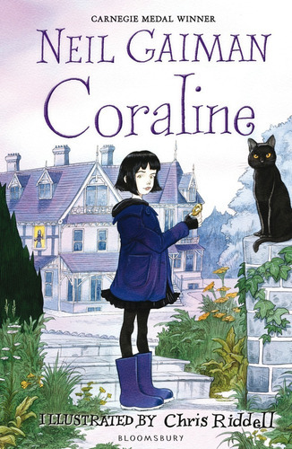 Coraline edición 10º Aniversario (Ilustrado), de Neil Gaiman. Editorial Bloomsbury Publishing PLC en inglés