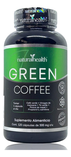 Green Coffee Vinagre De Manzana Nopal 60 Caps Natural Health