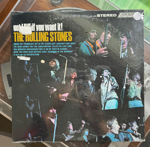 The Rolling Stones Got Live If You Want It Vinilo Nuevo 1986