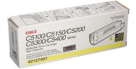 Okidata 42127401 Cartucho De Toner, Láser, Tipo C6, 5000 Pro