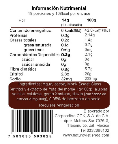 Fantastic Six / Kit De Jarabes Y Condimentos Keto