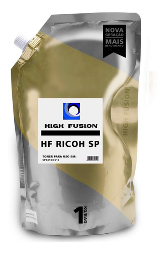 Refil Pó De Toner Hf Compativel Para Sp3410 3510 377 3710