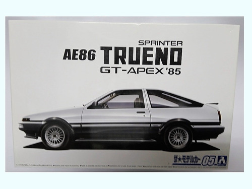 Maqueta Escala 1/24 Toyota Ae86 Sprinter Trueno Gt-apex '85