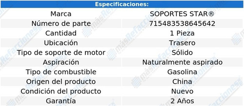 Soporte Motor Trasero Desoto Firedome V8 5.9l 58