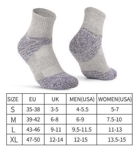 Pack De 3 Calcetines Deportivos De Algodón Para Hombre