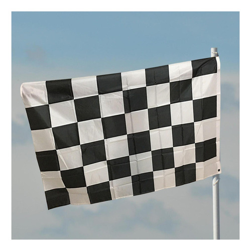 . Bandeira De Carro De Corrida Multifuncional Retangular