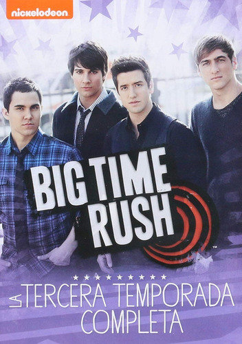Big Time Rush Tercera Temporada 3 Tres Btr Dvd