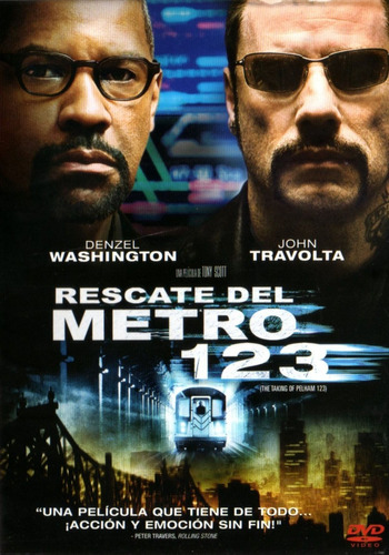 Rescate Del Metro 123 Denzel Washington Travolta Dvd Origina