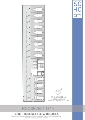 Imagen 4 de 13 de Emprendimiento Soho City Luxury Iii - 2 Ambientes En Suite Con Balcon Terraza!!!