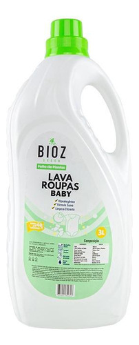 Lava Roupas Biodegradável Baby Bioz Green 3l