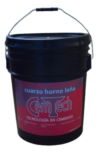 Concreto Refractario De Cuarzo Para Base Horno De Leña 25kg