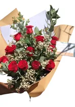 Comprar Ramo De Rosas - Flores Naturales - Flores A Domicilio