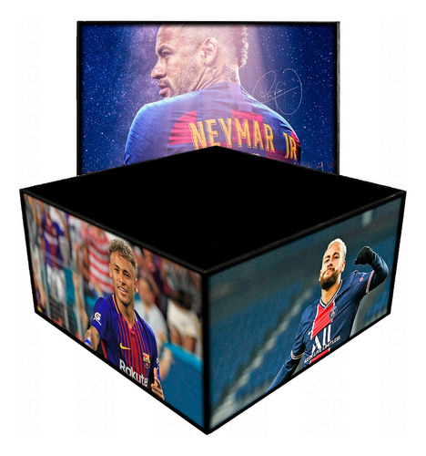 Caixa Decorativa - Neymar Jr - Madeira Mdf