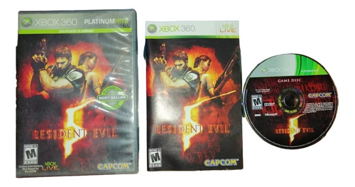 Resident Evil 5 Xbox 360  (Reacondicionado)