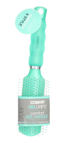 Conair Gel Grips Soft Handle All Purpose Hair Brush, Color M