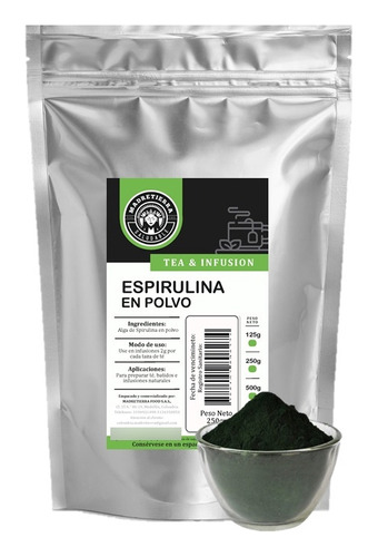 Espirulina En Polvo Pura X 250g - Kg a $221