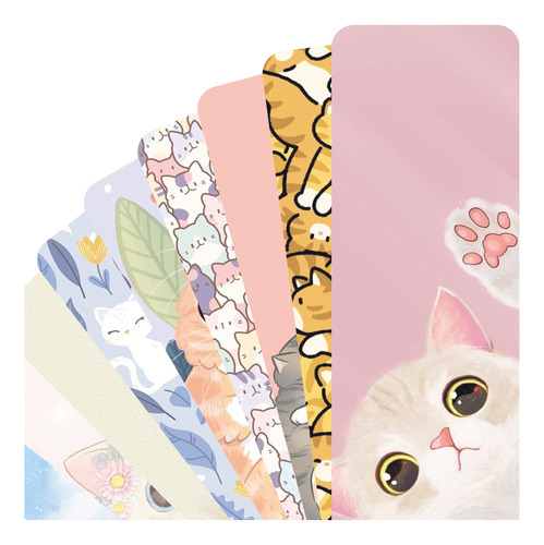 Separadores De Libro Gato Michi Cute Kawaii