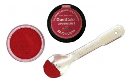 Colorante Liposoluble En Polvo Dust Color - Rojo Rubor