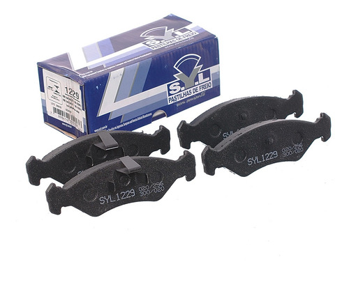 Imagem 1 de 3 de Pastilha Dianteira Ford Fiesta 1.0 1.3 96 97 98 99 2000 2001