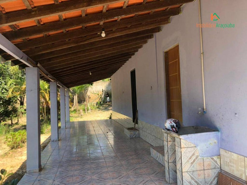 Chácara Com 1 Dormitório À Venda, 6815 M² Por R$ 180.000,00 - Jundiacanga - Araçoiaba Da Serra/sp - Ch0246