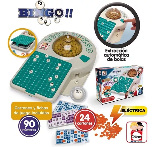 60 cartones de bingo no repetitivos Cartones BINGO juegos de  entretenimiento digital para niños oso de fresa Electrónica