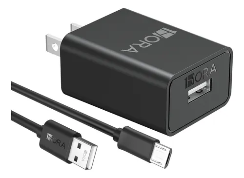 Cargador USB con cable Micro-USB Cargador Universal Carga Rápida ...