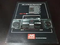 Comprar (pb378) Publicidad Clipping Radiograbador Jvc * 1989