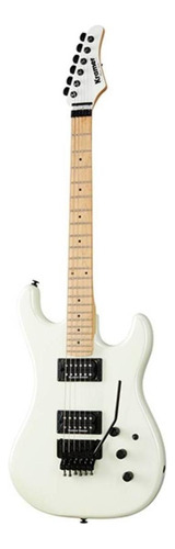 Guitarra eléctrica Kramer Original Collection Pacer Vintage de arce pearl white con diapasón de arce
